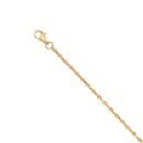 22ct Yellow Gold Bead Fancy Bracelet 6.5"