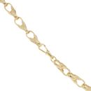 9ct Yellow Gold Tulip Chain