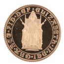1989 Elizabeth II 1489-1989 500th Anniversary UK Half Sovereign Coin