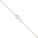9ct Yellow Gold 0.05ct Diamond and Amethyst Pendant and Chain 16"