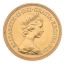 1981 Elizabeth II Decimal Portrait UK Full Sovereign Coin
