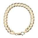 9ct Yellow Gold Curb Bracelet 7.5"