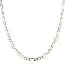 9ct Yellow Gold Figaro Chain 18"