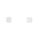 18ct White Gold 0.50ct Diamond Cluster Stud Earrings