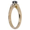 18ct Yellow Gold Sapphire Single Stone Ring