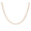 9ct Yellow Gold Curb Chain 20"