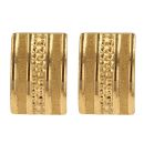 22ct Yellow Gold Grain Stud Earrings