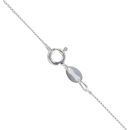 Silver Cubic Zirconia And Green Gemstone Cluster Pendant And Chain 18" By Icesia