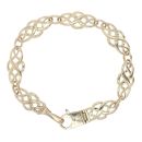 9ct Yellow Gold Celtic Bracelet 7.5"