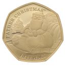 2020 Indian Ocean Territory Father Christmas 50p Coin