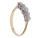 18ct Yellow Gold 0.55ct Brilliant Cut Diamond Five Stone Ring