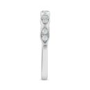 9ct White Gold 0.15ct Natural Diamond Eternity Ring