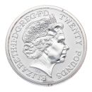 2013 George and The Dragon UK 20 Pound Coin