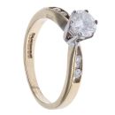 9ct Yellow Gold 0.55ct Brilliant Cut Diamond Solitaire Ring