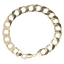 9ct Yellow Gold Curb Bracelet 8"