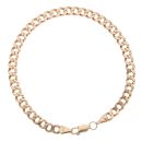 9ct Yellow Gold Curb Bracelet 8.5"