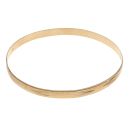 18ct Yellow Gold Patterned Bangle