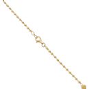 22ct Yellow Gold Bead Chain 18"