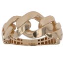 18ct Yellow Gold Patterned Curb Signet Ring