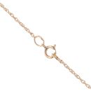 9ct Yellow Gold 0.01ct Diamond And Mystic Topaz Pendant And Chain 18"