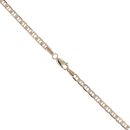 9ct Yellow Gold Diamond Cut Anchor Chain 18"