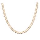 9ct Yellow Gold Curb Chain 20"