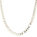 9ct Yellow Gold Figaro Chain 20"