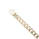 9ct Yellow Gold Curb Bracelet 7.5"