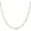 9ct Yellow Gold Figaro Chain 18"