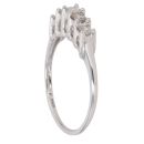 14ct White Gold 0.25ct Princess Cut Diamond Eternity Ring