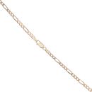 9ct Yellow Gold Figaro Chain 24"