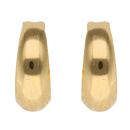 22ct Yellow Gold Basket Hoop Earrings