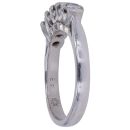 Platinum 0.55ct Brilliant Cut Diamond Five Stone Ring