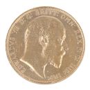1909 Edward VII Large Head Australia Full Sovereign Coin