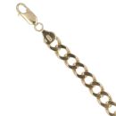 9ct Yellow Gold Curb Bracelet 8.5"