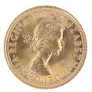 1965 Elizabeth II First Portrait UK Full Sovereign Coin