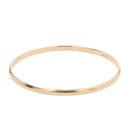 9ct Yellow Gold Plain Bangle