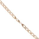 9ct Yellow Gold Double Curb Chain 18"