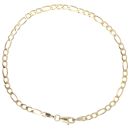 9ct Yellow Gold Curb Bracelet 7.5"