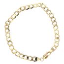 9ct Yellow Gold 8.5" Curb Bracelet