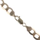 9ct Yellow Gold Curb Chain 20"
