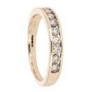 9ct Yellow Gold 0.50ct Diamond Eternity Ring