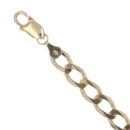 9ct Yellow Gold Curb Bracelet 8"