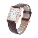 Cartier Custom Tank Solo Pre Owned Watch Ref 3167