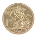 1890 Victoria Jubilee Head UK Full Sovereign Coin