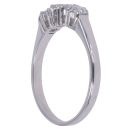 18ct White Gold 0.33ct Brilliant Cut Diamond Four Stone Ring