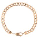 9ct Yellow Gold Curb Bracelet 7.5"