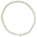 9ct Yellow Gold Cubic Zirconia Tennis Bracelet 7.5"