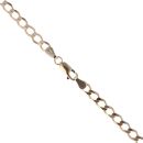 9ct Yellow Gold Curb Chain 28"
