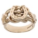 9ct Yellow Gold Horseshoe Ring